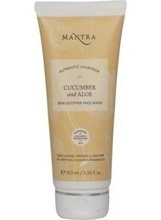 Mantra Herbal Cucumber And Aloe Skin Soother Face Wash 100 Ml. - Image 3