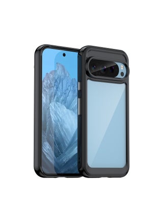 Non Yellowing Drop Protection Thin Flexible Silicone TPU Shockproof Protective Slim Fit Phone Cover for GOOGLE PIXEL 9/GOOGLE PIXEL 9 Pro Black - pzsku/Z0D41A288F411A56E560EZ/45/_/1726278701/340ced1f-0688-4d4c-aaf5-cf7854d53f1f