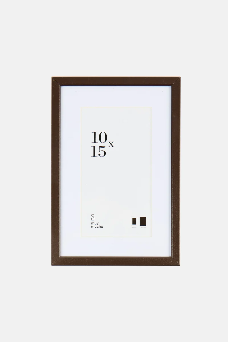 Muy Mucho Metal  Standing Glass Photo Frame