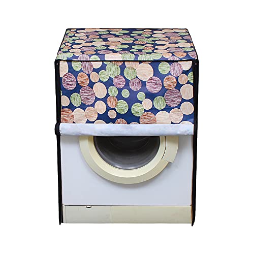 Lithara Waterproof Front Load Washing Machine Cover For 7 Kg, 7.2 Kg, 7.5 Kg, 8 Kg (Design_71) - Image 3