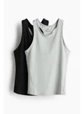 H&M Light grey/Black