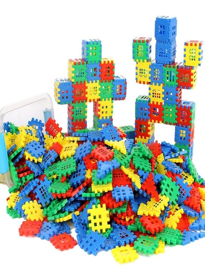 Faibhi House Building Block Set with Storage Pouch |Constructive, Creative & Educational Activity Kit | Puzzle Assembly Shape Toy Set for Kids (House Block with Zipper Pouch_50 pcs) - Image 4