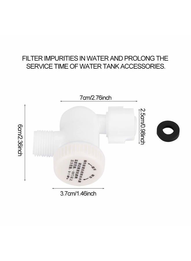 Hztyyier G1/2 Male Toilet Inlet Valve Water Filter Stainless Steel Mesh Bathroom Fitting Accessory Preventing Harmful Debris from Entering The Water Tank - Image 2