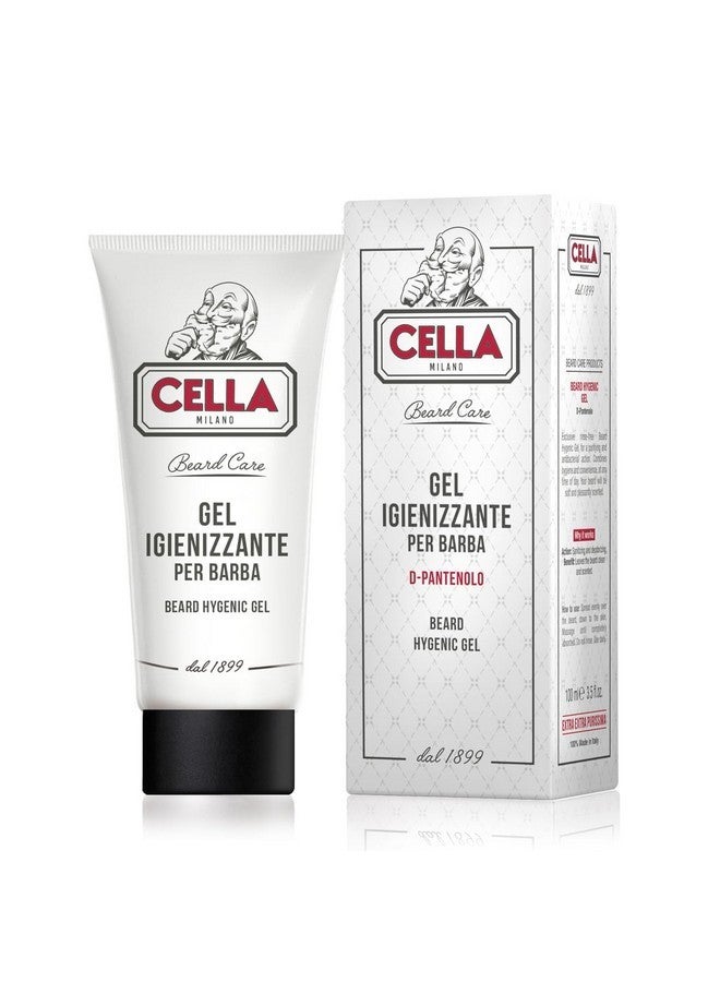 Cella Milano, No-Rinse Instant Beard Cleaner, Conditioner & Refresher Gel, For use Anytime of the Day, 100 ml, Made in Italy