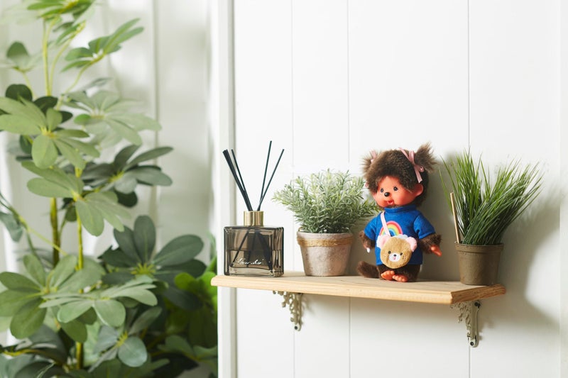 Sekiguchi Monchhichi Sekiguchi Classic Girl with Kawaii Messenger Bag Plush Doll - Image 3
