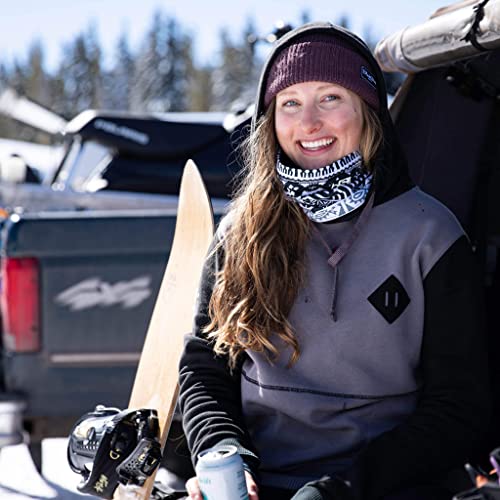 BLACKSTRAP The Tube – Dual Layer Cold Weather Neck Warmer & Ski Mask for Men & Women, Headwear that’s Breathable, Moisture-Wicking, and Wind-Resistant (One Size and Bright Orange) - Image 2