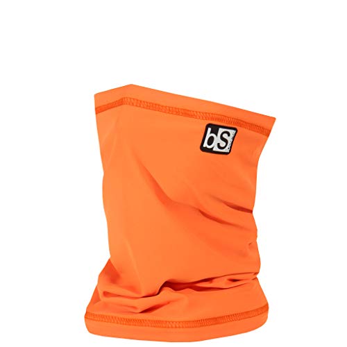 BLACKSTRAP The Tube – Dual Layer Cold Weather Neck Warmer & Ski Mask for Men & Women, Headwear that’s Breathable, Moisture-Wicking, and Wind-Resistant (One Size and Bright Orange) - Image 1