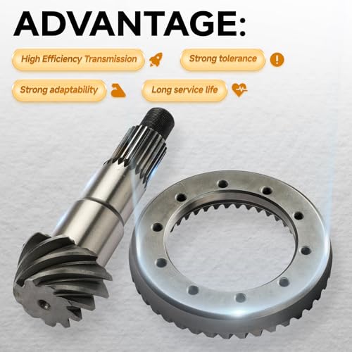 WildGear Front Differential Ring and Pinion Fit for Jeep Wrangler JK 2007-2011 V6 3.8L / 2012-2017 V6 3.6L / 2018 V6 3.6L # 170207A04600, D30456JK - Image 4