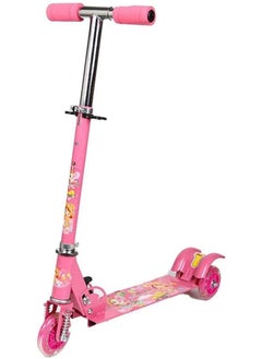 Mastela Mini Kick Scooter Aluminum Folding Scooters with LED Light Up Wheels 