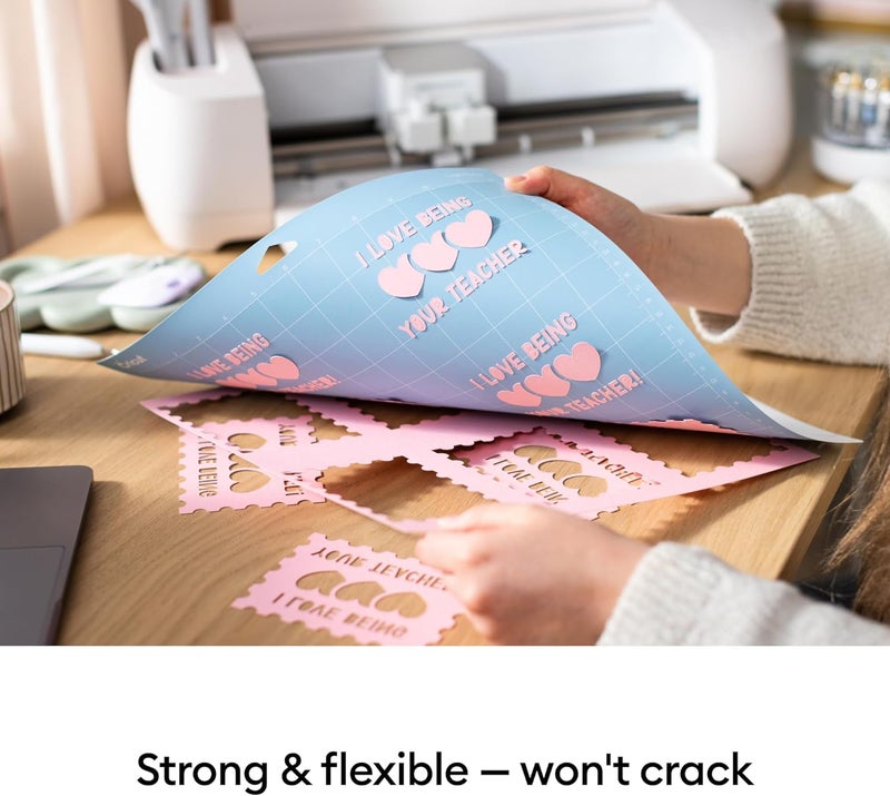 كريكيت Lightgrip Adhesive Cutting Mat 12"X12" for Explore Air 2/Maker - 3 Pack حصيرة قطع لاصقة كريكت Lightgrip مقاس 12"X12" لـ Explore Air 2/Maker - 3 حزمة - Image 3