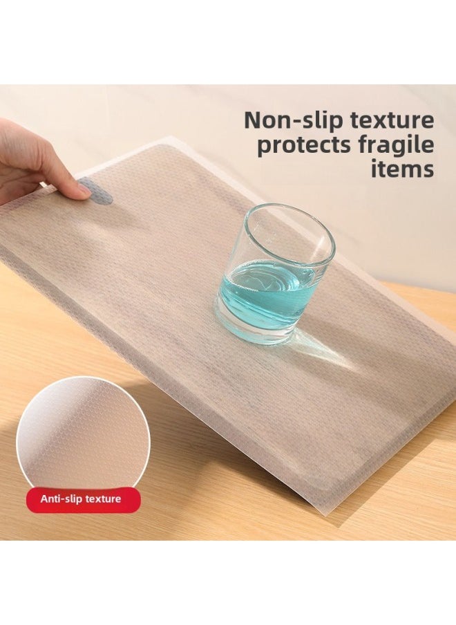 Cabinet Drawer Mildew-proof Moisture-proof Pad Paper Kitchen Oil-proof Waterproof Pad Wardrobe Shoe Cabinet Antibacterial Dust-proof Non-slip Pad Adhesion-free-Color:Thickened Dot Pattern-Specifications:0.4* 3m