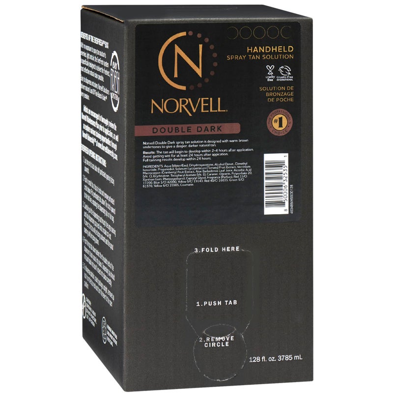 Norvell Premium Sunless Tanning Solution  Double Dark 128 floz