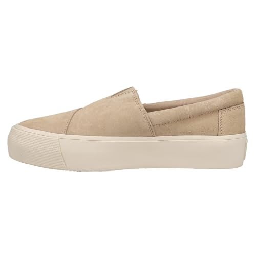 TOMS Womens Fenix Slip On Platform Sneakers Shoes Casual - Beige - Size 9 B - Image 4