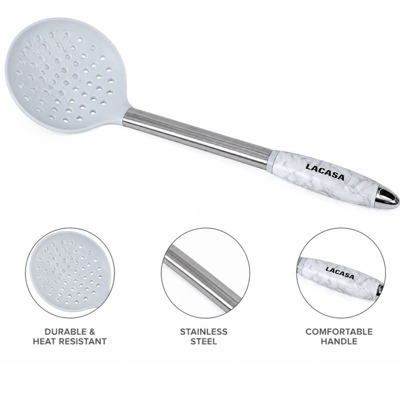 Lacasa Silicone Skimmer With Marble Handle - Image 1