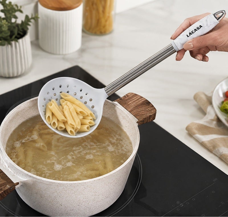 Lacasa Silicone Skimmer With Marble Handle - Image 3