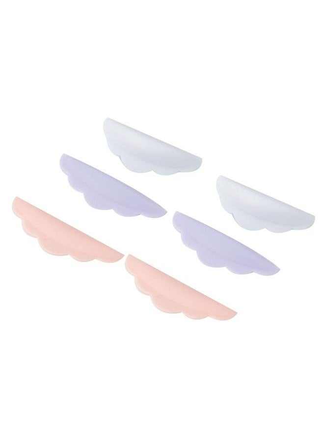 Bukela Grafting Eyelashes Under Eye Pads Silicone Eyelash Perming Pads Makeup Tool 3 Pairs - Image 2