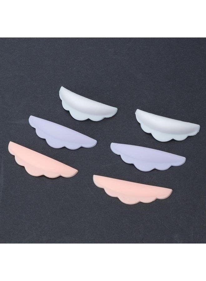 Bukela Grafting Eyelashes Under Eye Pads Silicone Eyelash Perming Pads Makeup Tool 3 Pairs - Image 3