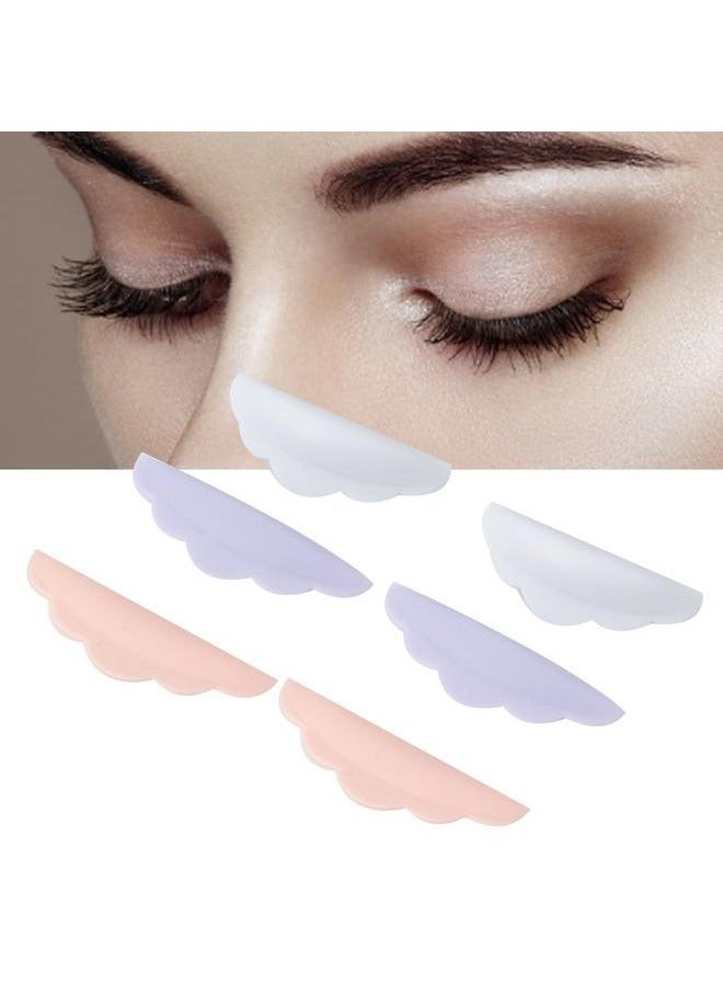 Bukela Grafting Eyelashes Under Eye Pads Silicone Eyelash Perming Pads Makeup Tool 3 Pairs - Image 5