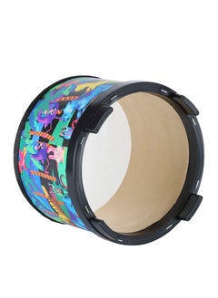 Generic Floor Tom Drum Percussion Instrument for Kids, 8 inch Acoustic Floor Tom Drum Instrument Music Drum with 2 Mallets Music Drum Musical Toy for Baby Children Special Birthday Gift  - Image 5