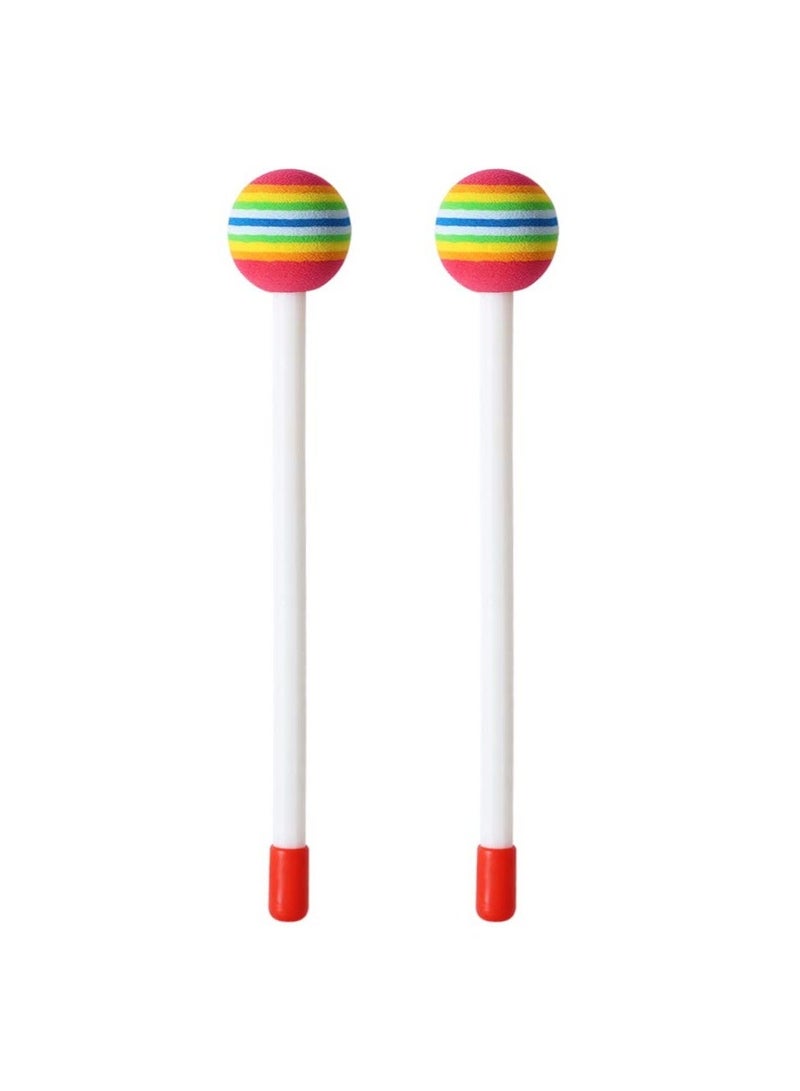 Floor Tom Drum Percussion Instrument for Kids, 8 inch Acoustic Floor Tom Drum Instrument Music Drum with 2 Mallets Music Drum Musical Toy for Baby Children Special Birthday Gift  - Image 4