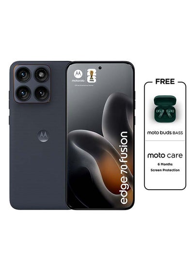 Motorola Edge 70 Fusion 5G Dual SIM PANTONE Silhouette 12GB RAM 256GB with Free Gift