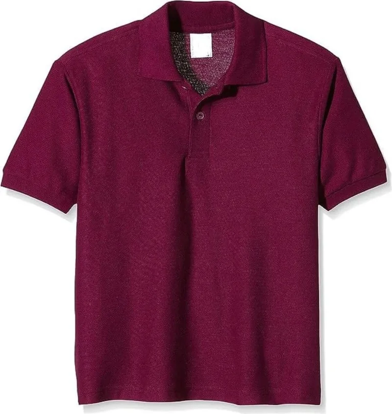 تيزجيلسين Children's Polo Collar T-Shirt School Uniform School T-Shirt
