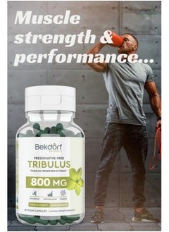 Bekdorf Tribulus Terrestris Extract Vigor And Vitality-60 Vegan Capsules  - Image 3