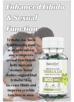 Bekdorf Tribulus Terrestris Extract Vigor And Vitality-60 Vegan Capsules  - Image 5