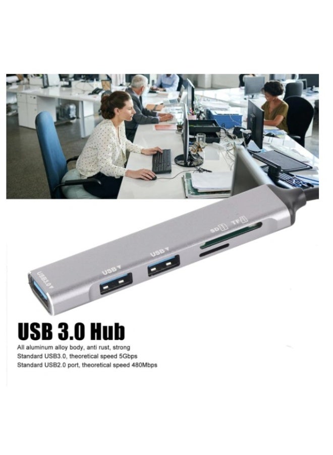 Haing 5 IN 1USB To Multi-Function Adapter - Image 1