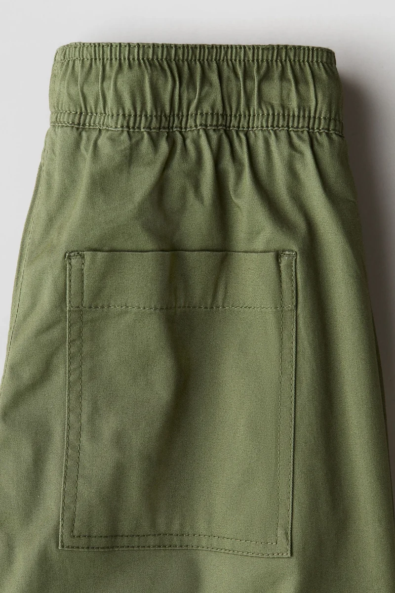 اتش اند ام Lined Twill Joggers