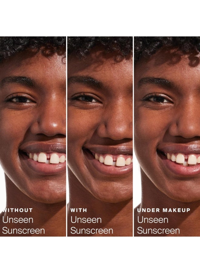 Supergoop! Unseen Clear Face Sunscreen - SPF 40 - Invisible + Broad Spectrum + Makeup-Gripping Primer - Weightless, Scentless, Oil Free - For All Skin Types & Tones - 0.5 fl oz - Image 3