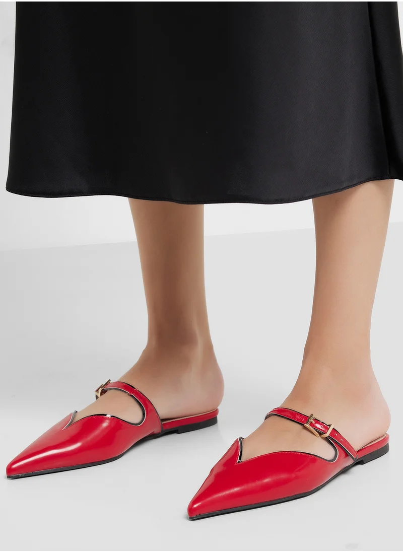 ELLA Pointy Toe Slip On Shoe