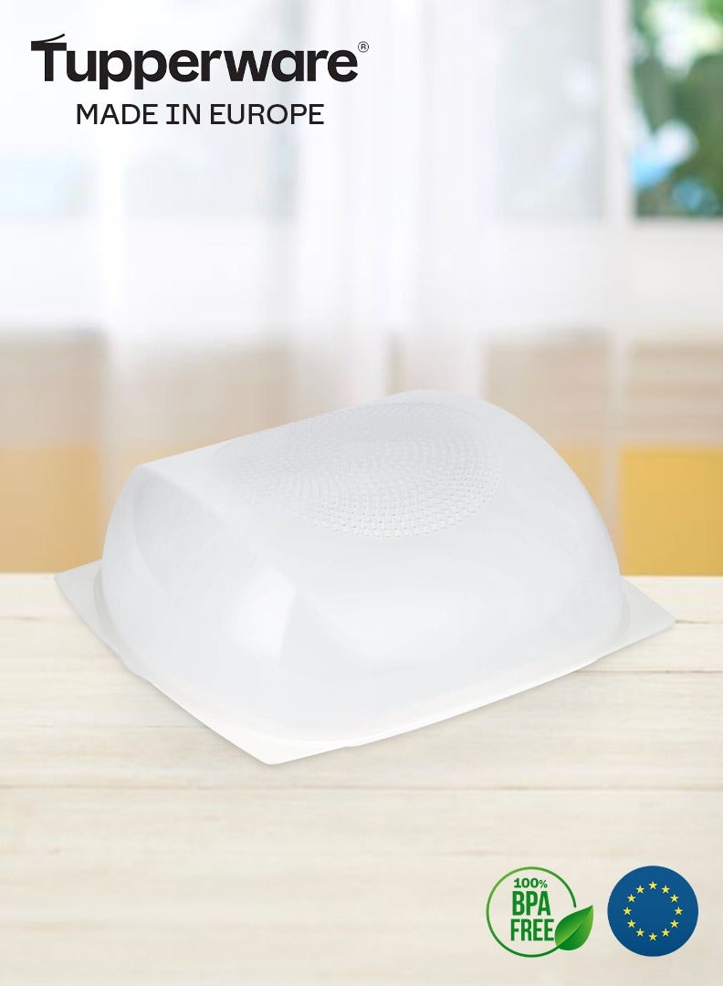 توبروير علبة لحفظ الجبن مستطيلة من تابروير - أبيض - Image 1