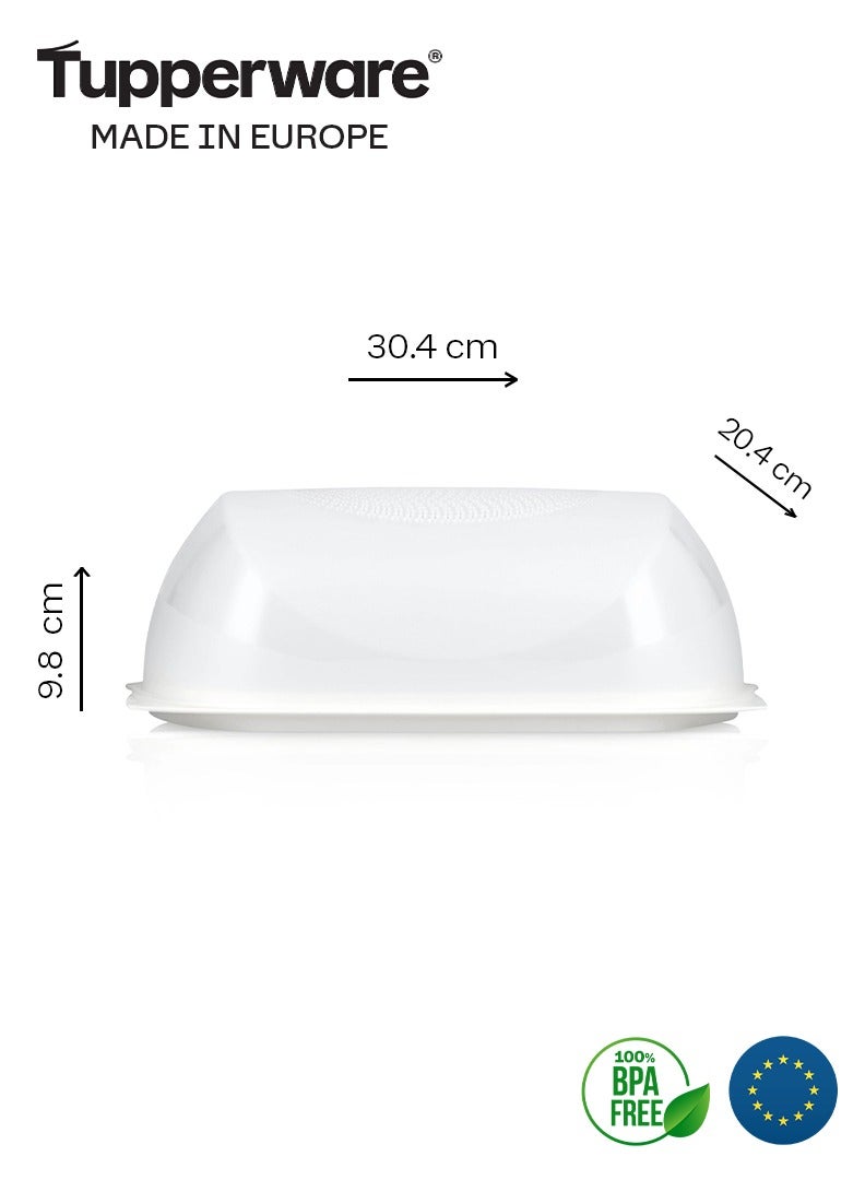 توبروير علبة لحفظ الجبن مستطيلة من تابروير - أبيض - Image 2