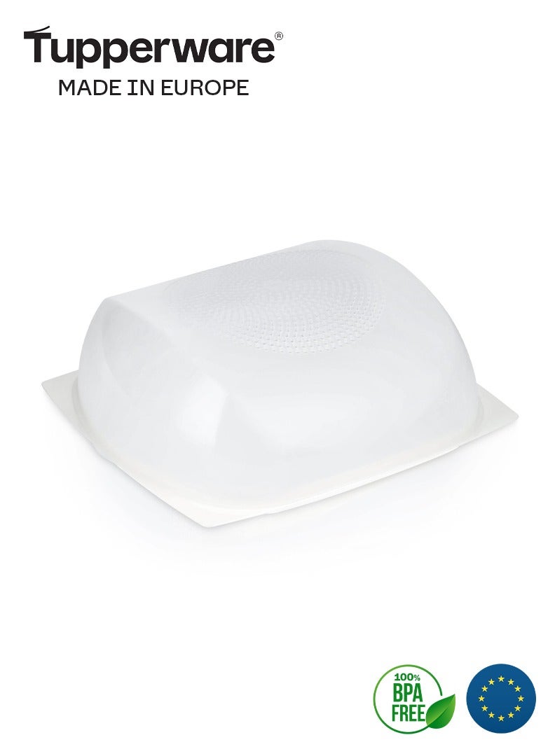 توبروير علبة لحفظ الجبن مستطيلة من تابروير - أبيض - Image 3