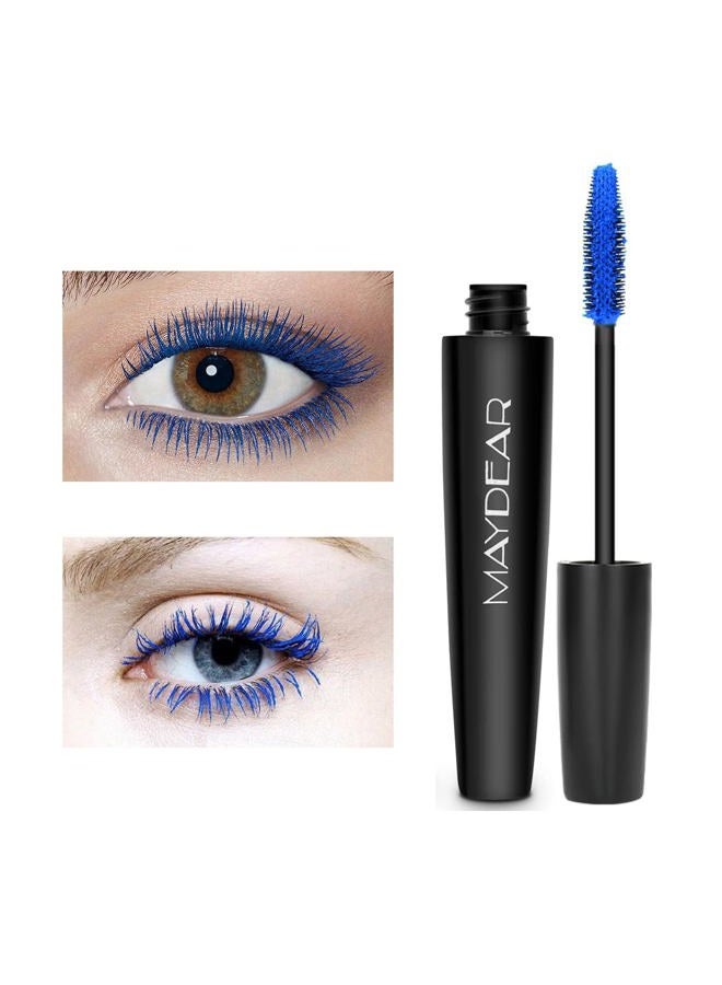 Maydear Waterproof Color Mascara, Longlasting, Smudge-Proof, Voluminous and Charming Mascara, Multiple colors available–Blue - Image 2