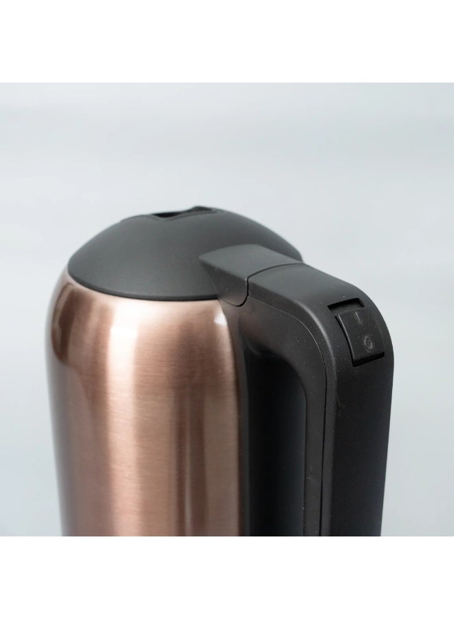 Gratus 2.0L Copper-Coated Stainless Steel Electric Kettle 1500W with 360° Cordless Base & Auto Shut-Off, Copper/Bronze GLK2098BC - Image 4