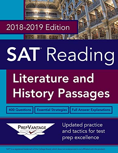SAT Reading: Literature and History, 2018-2019 Edition  - Image 1
