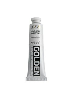 Golden Golden Heavy Body Acrylic Paints 59ML Interference Gold (Fine) 