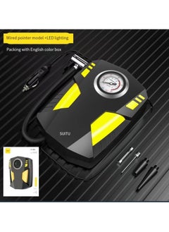 SUITU Digital Car Tyre Inflator Air Compressor with Auto Stop and LED Light 12V Fast Portable Air Pump for Car Bicycle Motorcycle Ball Air Mattress  - Image 1