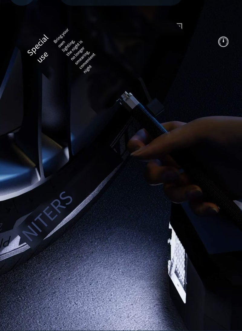 SUITU Digital Car Tyre Inflator Air Compressor with Auto Stop and LED Light 12V Fast Portable Air Pump for Car Bicycle Motorcycle Ball Air Mattress - Image 5