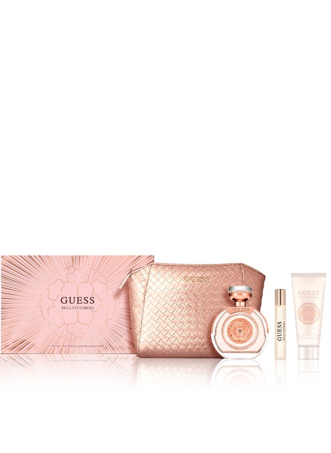 GUESS Guess Bella Vita Rosa Woman Set 4 Pz EDT 100ml/ Body Lotion 100ml/ EDT 15ml/ Bag 