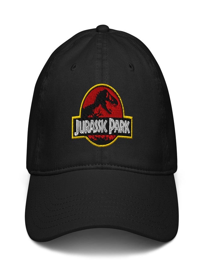 Jurassic Park Iconic Logo Adjustable Baseball Hat - Image 2