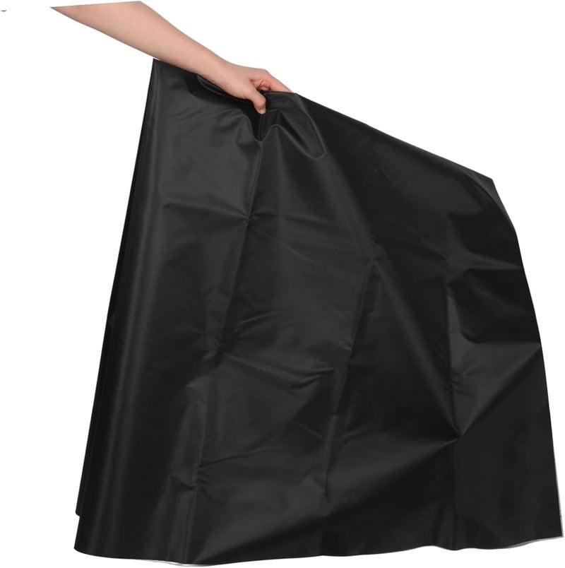 Ciieeo Portable Blackout Blinds for Bedroom Self Adhesive Window Coverings for Kitchen Bathroom Lightweight Cuttable Oxford Full Blackout Cordless Curtains - Image 3