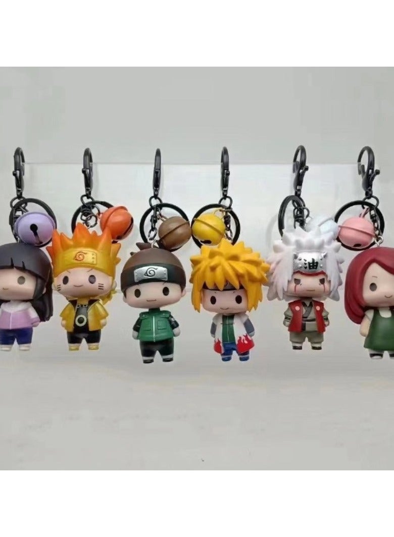 KUYING New Naruto Keychain 17-Piece Set  - Image 1