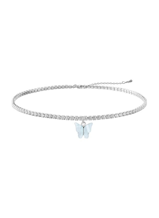Generic - VIROMY Dainty Butterfly Pendant Necklace for Women 18K Gold filled Minimalist Cubic Zirconia Butterfly Pendant Cute Gold Chain Necklaces for Women - Image 1