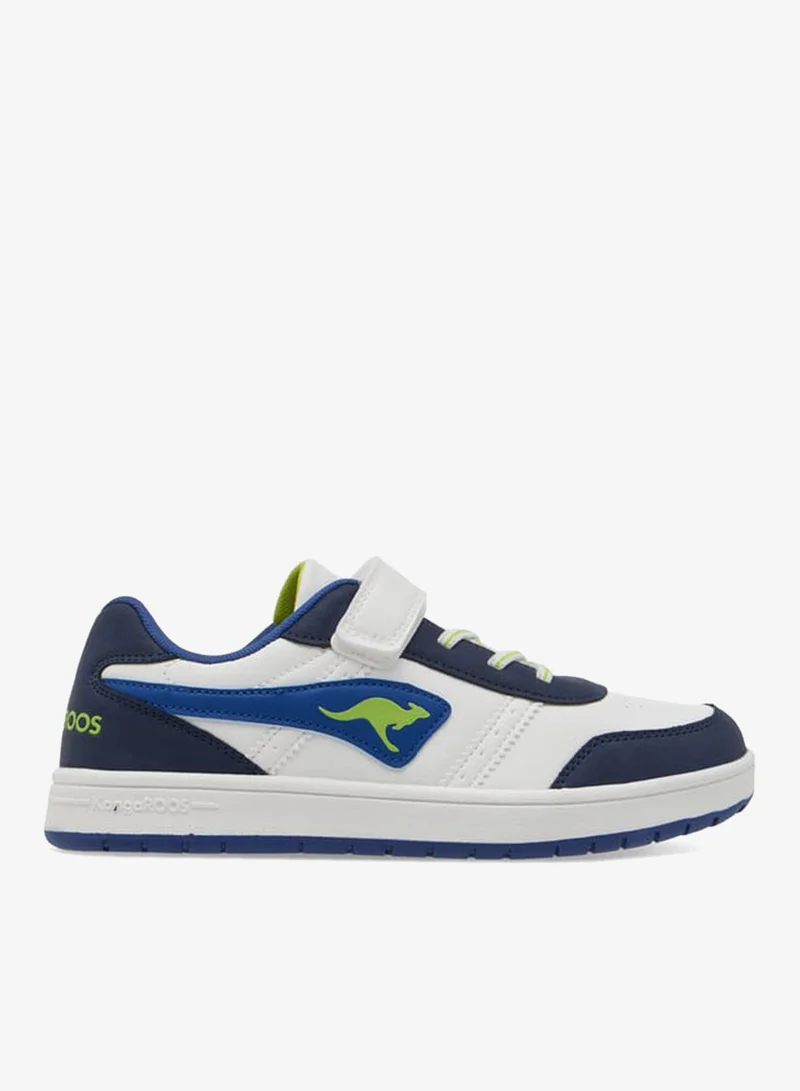 kangaROOS Women's Logo Detail Sports Shoes with Hook and Loop Closure