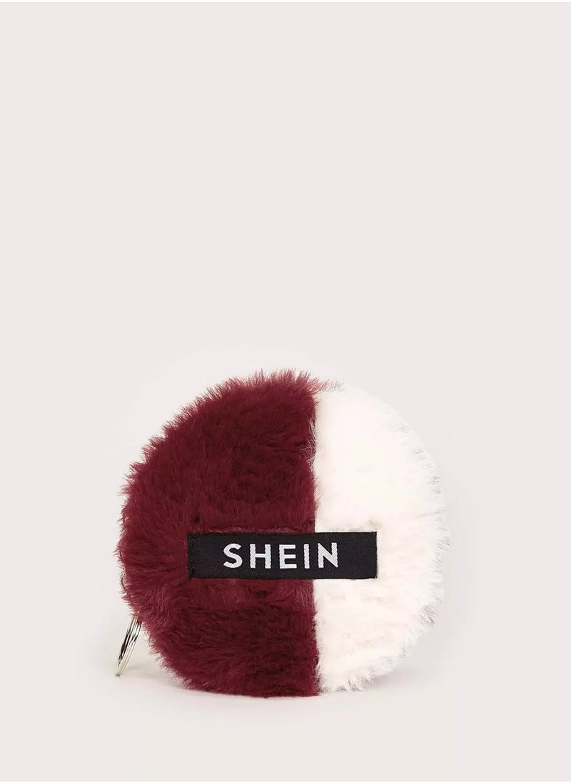 Generic Colorblock Fluffy Coin Purse  - Image 1