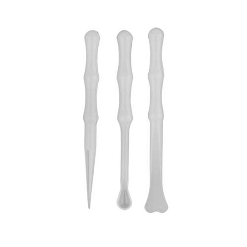 DonLeeving Luckycivia 9 Pcs Silicone Mold Glue Tools Sticks, Color Modulation Mixing Spoon, Mixing Stirrers for Epoxy Resin Jewelry Making Tool Craft - Image 4
