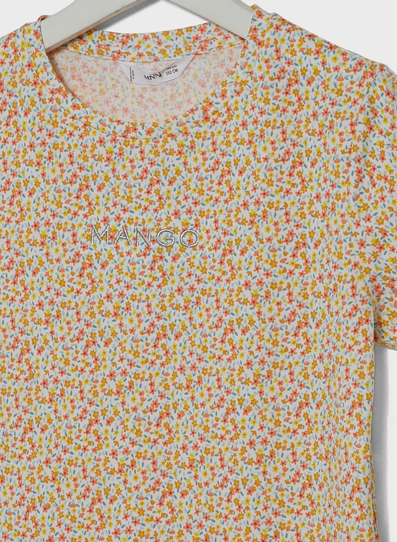 مانجو Kids Printed T-Shirt